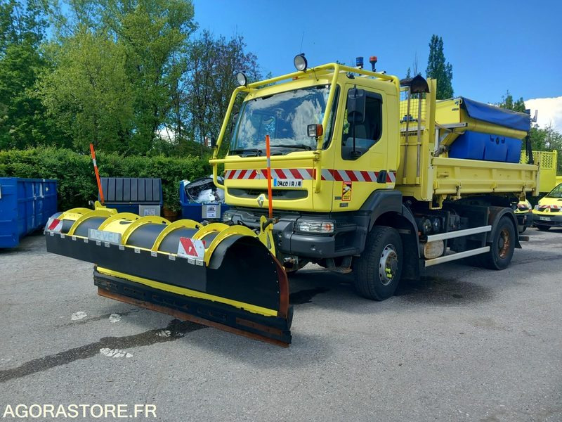 RENAULT KERAX 370 DCI + SALEUSE EUROPE SERVICE + LAME ARVEL KR0207 SE1207 LA0912 - Camião: foto 1 RENAULT KERAX 370 DCI + SALEUSE EUROPE SERVICE + LAME ARVEL KR0207 SE1207 LA0912 - Camião: foto 1