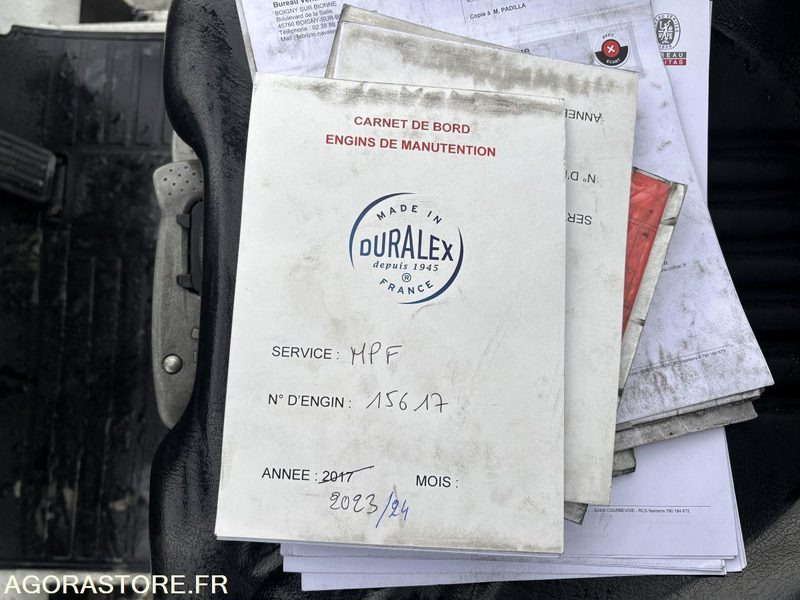Empilhadeira a gás Chariot élévateur NISSAN GAZ 1.5T type P1D1A15LQ: foto 15