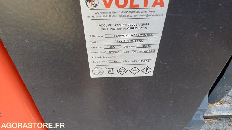 Chariot retractable (Cat.5 R489) FENWICK G1X11 4700H (C624) - Empilhadeira elétrica: foto 5 Chariot retractable (Cat.5 R489) FENWICK G1X11 4700H (C624) - Empilhadeira elétrica: foto 5