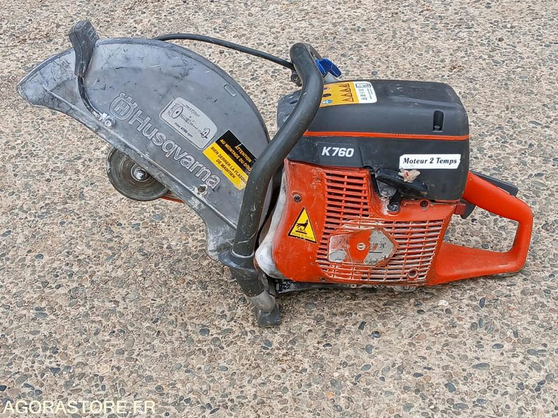 Disqueuse découpeuse thermique Husqvarna k760 - Equipamento de construção: foto 1 Disqueuse découpeuse thermique Husqvarna k760 - Equipamento de construção: foto 1