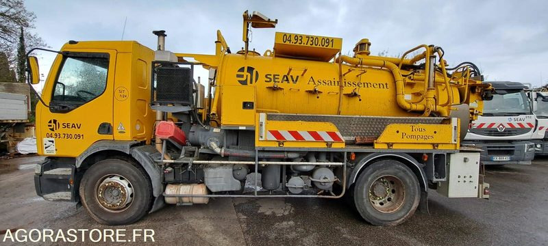 Hydrocureur Huwer/Renault Trucks 19T 2001/ 301639 km CW351WK (uniquement Export) - Caminhão limpa fossa: foto 2 Hydrocureur Huwer/Renault Trucks 19T 2001/ 301639 km CW351WK (uniquement Export) - Caminhão limpa fossa: foto 2