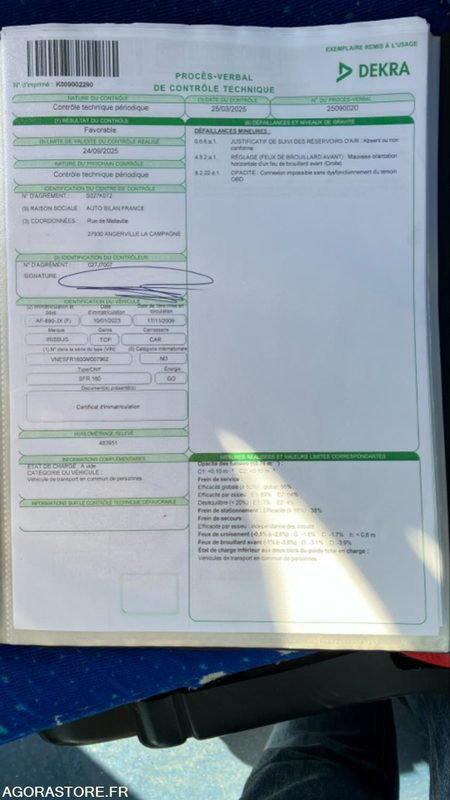 Autocarro escolar IVECO BUS CROSSWAY N°093414: foto 20