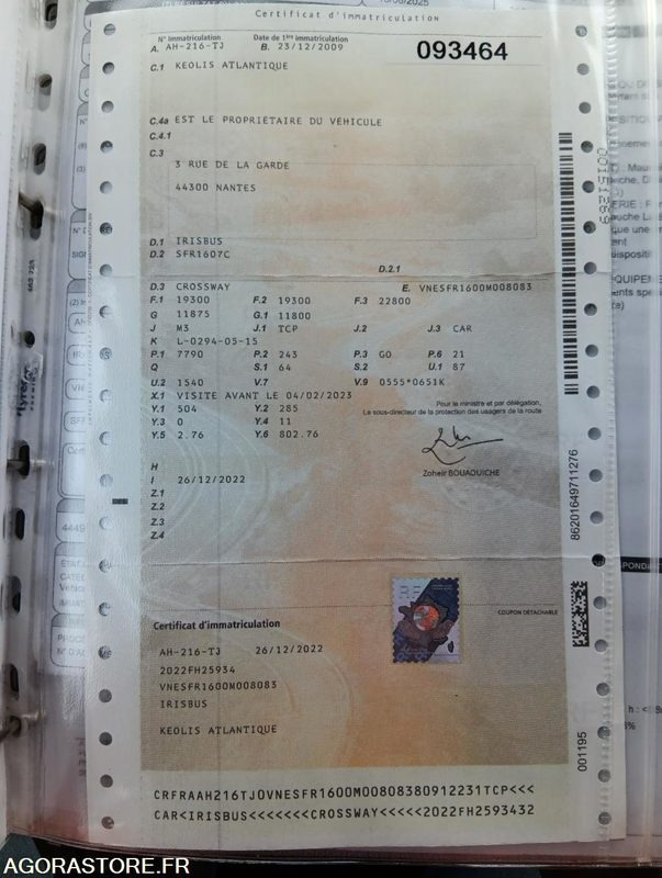 IVECO BUS CROSSWAY N°093464 - Autocarro escolar: foto 4 IVECO BUS CROSSWAY N°093464 - Autocarro escolar: foto 4