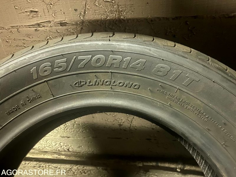 LOT DE 70 PNEUS ETE LINGLONG GREEN-MAX HP050 165/70R14 81T DOT 2022 - ETAT NEUF - Pneu: foto 2 LOT DE 70 PNEUS ETE LINGLONG GREEN-MAX HP050 165/70R14 81T DOT 2022 - ETAT NEUF - Pneu: foto 2