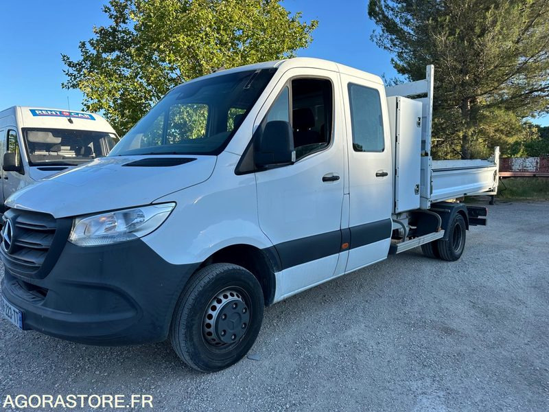 MERCEDES SPRINTER BENNE DOUBLE CABINE 514 CDI 2021 53000 KMS - Carrinha basculante: foto 1 MERCEDES SPRINTER BENNE DOUBLE CABINE 514 CDI 2021 53000 KMS - Carrinha basculante: foto 1