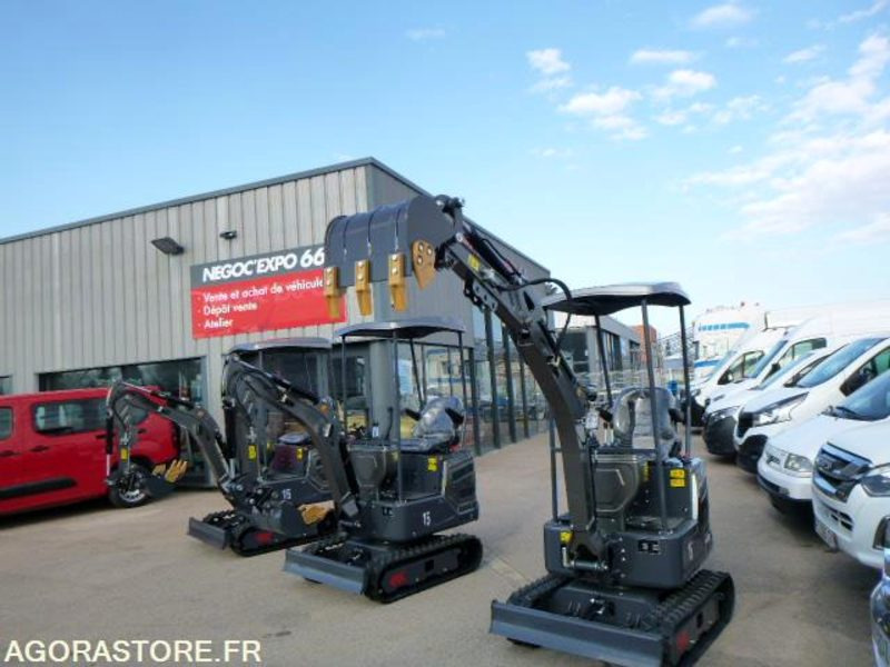 Escavadeira MINIPELLE YCW 1T5 EURO5 -2025 - NEUF: foto 13