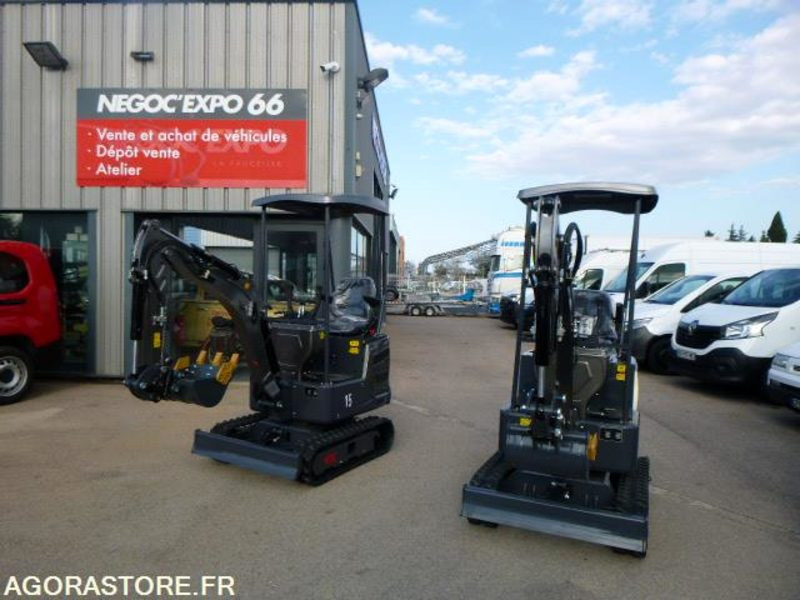 Escavadeira MINIPELLE YCW 1T5 EURO5 -2025 - NEUF: foto 6