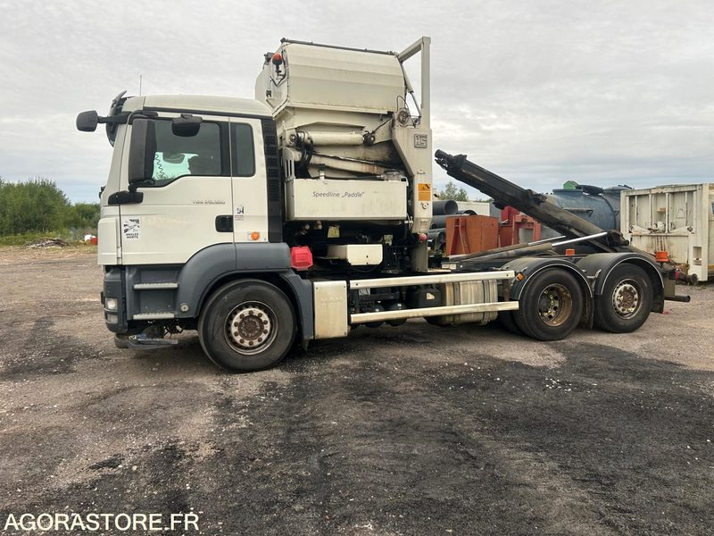Man compacteur polybenne - 2011 - 325 000km - Caminhão de lixo: foto 2 Man compacteur polybenne - 2011 - 325 000km - Caminhão de lixo: foto 2