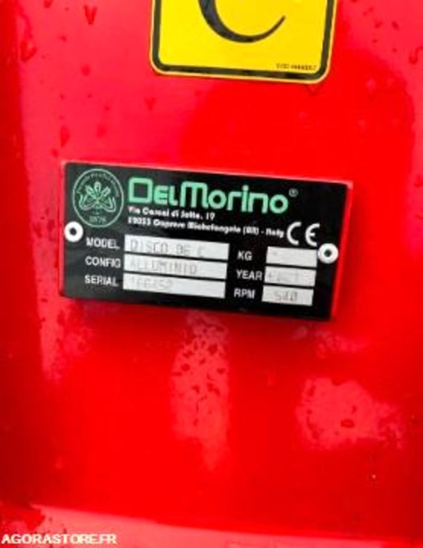 Broyeur Fléau 96cm Delmorino disco - 2021 sans cardan - Máquina agrícola: foto 5 Broyeur Fléau 96cm Delmorino disco - 2021 sans cardan - Máquina agrícola: foto 5