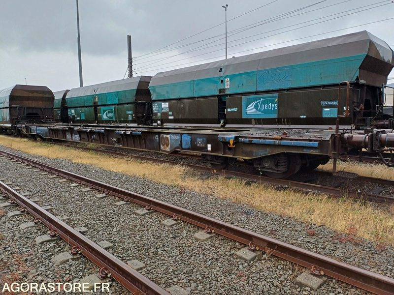 Máquina de outro Wagon plat intermodal type Sggnss – modèle 6432B0-4, 72 pieds - 2004 (ref 1496): foto 15 Máquina de outro Wagon plat intermodal type Sggnss – modèle 6432B0-4, 72 pieds - 2004 (ref 1496): foto 15