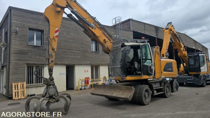 PELLE DE MANUTENTION SUR ROUE - LH22M LITRONIC LIEBHERR - 2017 / 12 053 HEURES - Escavadeira: foto 4 PELLE DE MANUTENTION SUR ROUE - LH22M LITRONIC LIEBHERR - 2017 / 12 053 HEURES - Escavadeira: foto 4