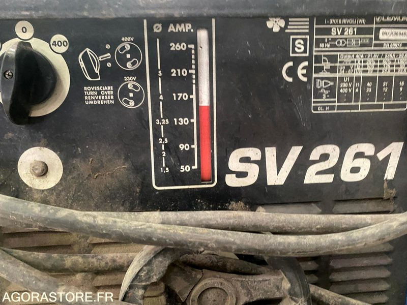 Poste à souder CEMONT SV261 380V - Equipamento de construção: foto 4 Poste à souder CEMONT SV261 380V - Equipamento de construção: foto 4