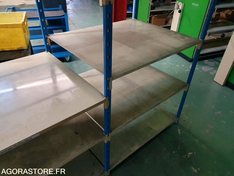 RACK DE RANGEMENT DIMENSION 1050X 800X 2000 AVEC PLATEAU - Ferramenta/ Equipamento: foto 3 RACK DE RANGEMENT DIMENSION 1050X 800X 2000 AVEC PLATEAU - Ferramenta/ Equipamento: foto 3