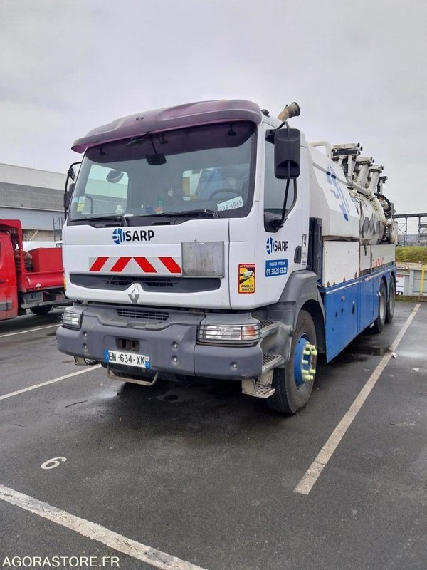 RENAULT KERAX HUWER ADR 2001 515000KM / PB BV EXPORT UNIQUEMENT - Caminhão limpa fossa: foto 1 RENAULT KERAX HUWER ADR 2001 515000KM / PB BV EXPORT UNIQUEMENT - Caminhão limpa fossa: foto 1