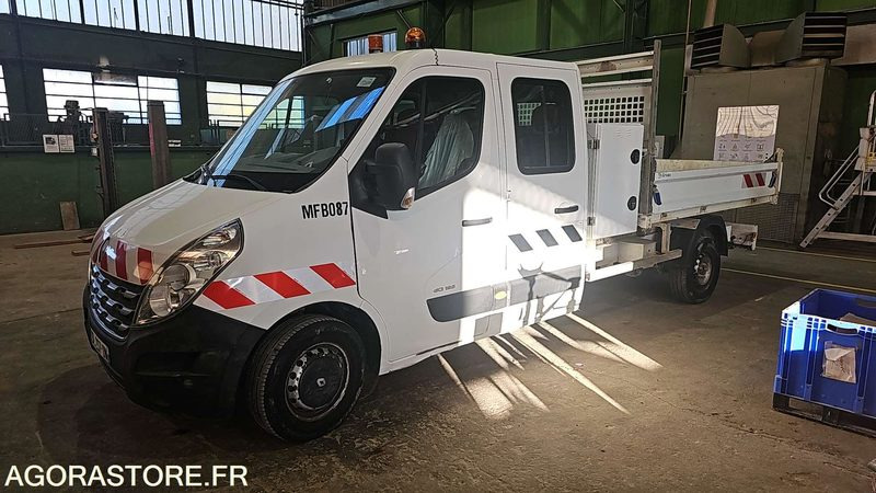 RENAULT MASTER BENNE - 2014 / 161598KM - DL237DW (MFB087) - Carrinha basculante, Carrinha cabine dupla: foto 2 RENAULT MASTER BENNE - 2014 / 161598KM - DL237DW (MFB087) - Carrinha basculante, Carrinha cabine dupla: foto 2