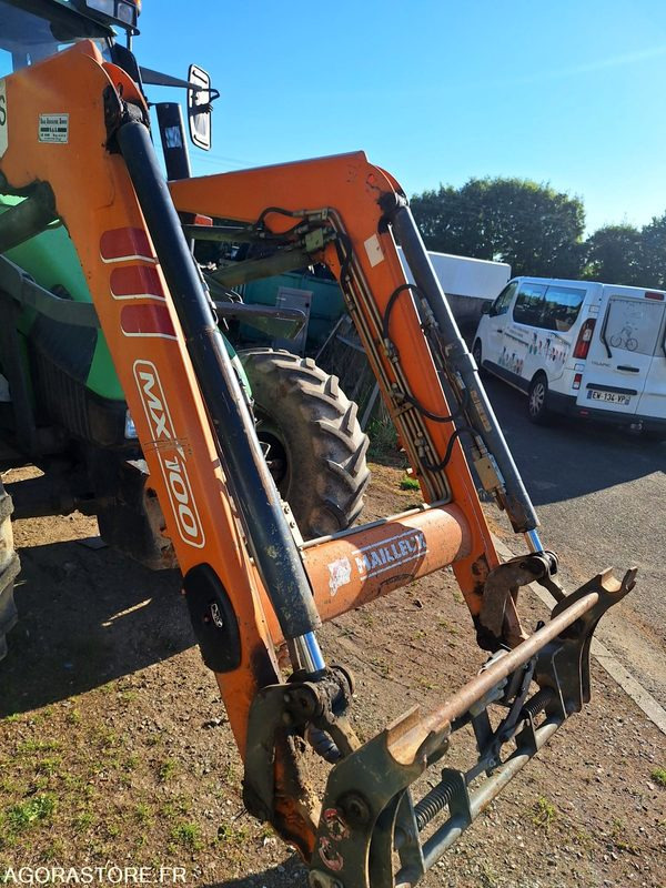 Tracteur Deutz Agrotron 80 avec chargeur MX 100 - Trator: foto 5 Tracteur Deutz Agrotron 80 avec chargeur MX 100 - Trator: foto 5