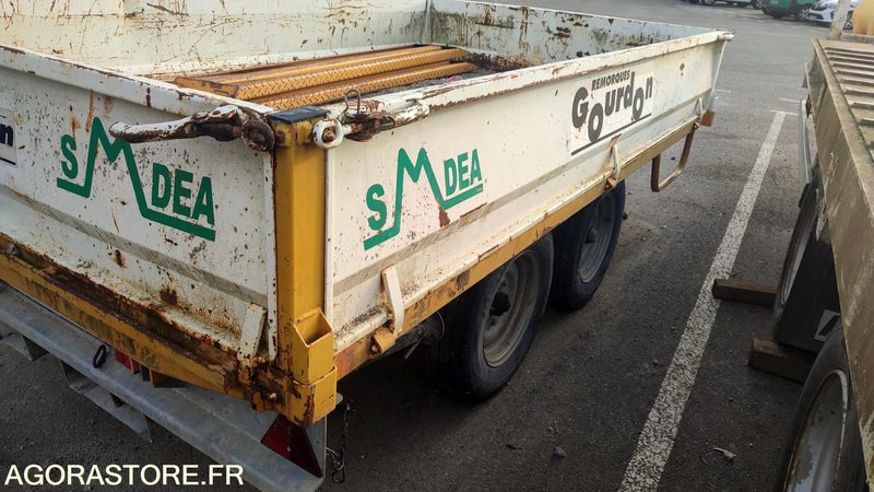 Remorque Gourdon - Tractor: foto 1 Remorque Gourdon - Tractor: foto 1