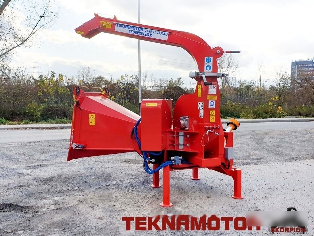 Estilhaçadora de madeira novo Teknamotor Skorpion 250R: foto 9