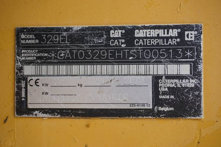 Escavadora de rastos CAT 329 EL: foto 23