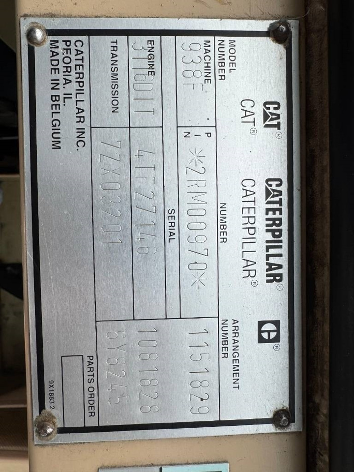 CAT 938 F II - Pá carregadora de rodas: foto 5 CAT 938 F II - Pá carregadora de rodas: foto 5