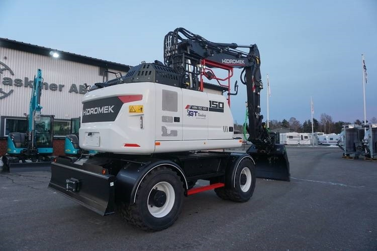 Hidromek HMK 150WR-5 *Uthyres* - Escavadeira de rodas: foto 4 Hidromek HMK 150WR-5 *Uthyres* - Escavadeira de rodas: foto 4
