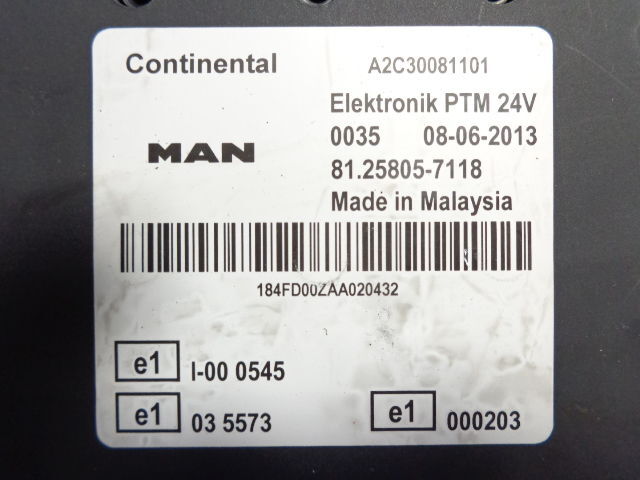 Bosch ECU complete set with PTM and ignition with key - Centralina electrónica por Camião: foto 5 Bosch ECU complete set with PTM and ignition with key - Centralina electrónica por Camião: foto 5