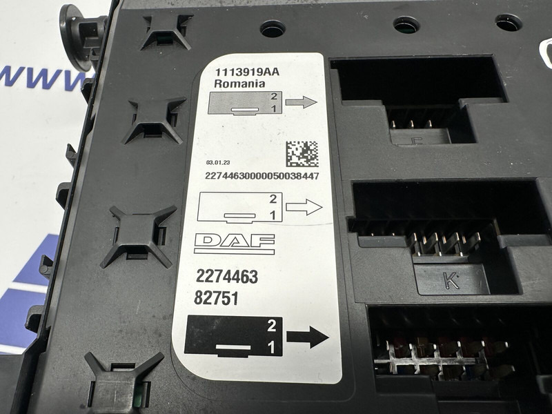 DAF fuse box - Sistema elétrico por Camião: foto 3 DAF fuse box - Sistema elétrico por Camião: foto 3