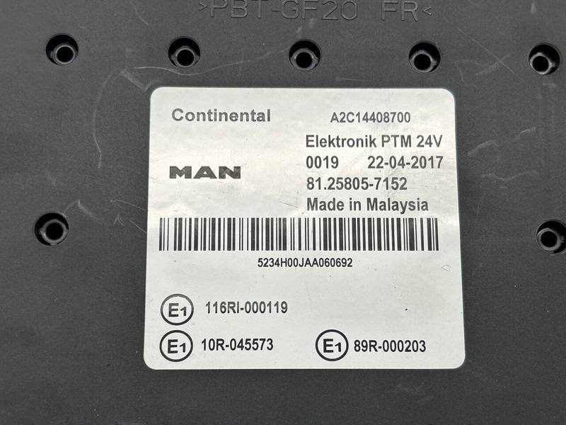 MAN Elektronik PTM - Centralina electrónica por Camião: foto 4 MAN Elektronik PTM - Centralina electrónica por Camião: foto 4