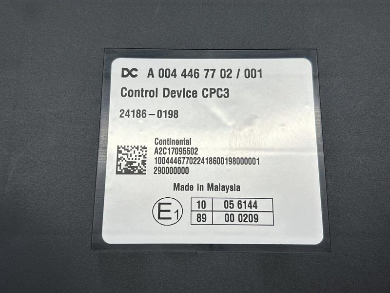Mercedes-Benz CPC3 - Centralina electrónica por Camião: foto 5 Mercedes-Benz CPC3 - Centralina electrónica por Camião: foto 5