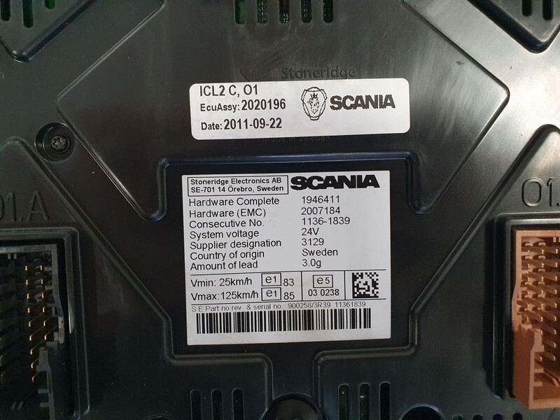 Scania instrument cluster - Painel de instrumentos por Camião: foto 3 Scania instrument cluster - Painel de instrumentos por Camião: foto 3