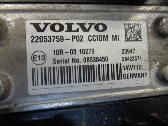 Volvo CCIOM control unit - Centralina electrónica por Camião: foto 4 Volvo CCIOM control unit - Centralina electrónica por Camião: foto 4