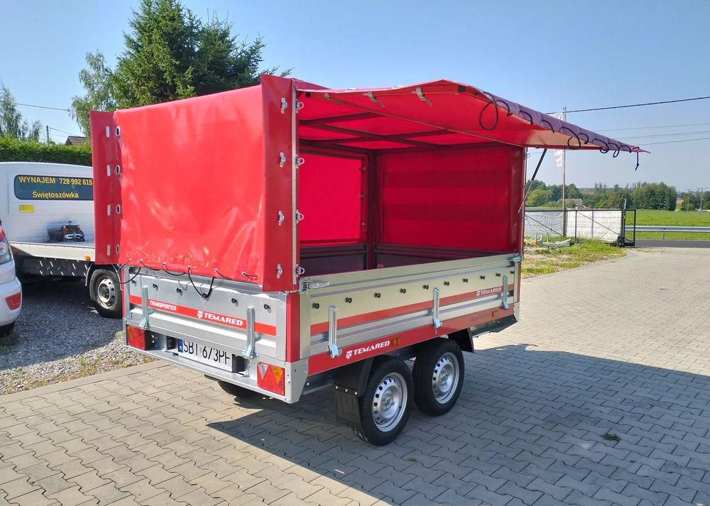 TEMARED 2osie 750kg straż strażacka pożarnicza - Reboque plataforma/ Caixa aberta: foto 2 TEMARED 2osie 750kg straż strażacka pożarnicza - Reboque plataforma/ Caixa aberta: foto 2
