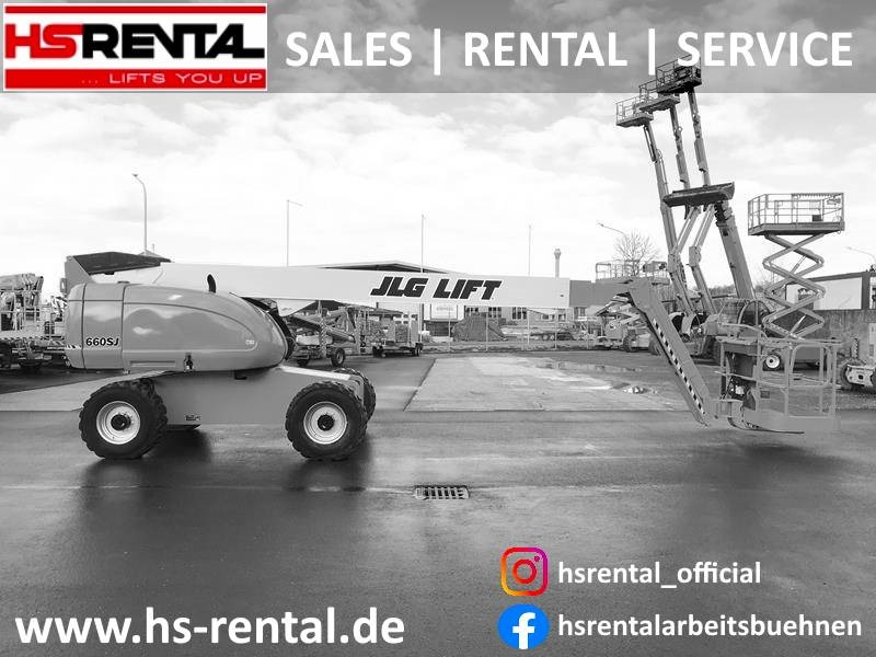 JLG 660SJ diesel 4x4 22m (1795) - Plataforma telescópica: foto 1 JLG 660SJ diesel 4x4 22m (1795) - Plataforma telescópica: foto 1
