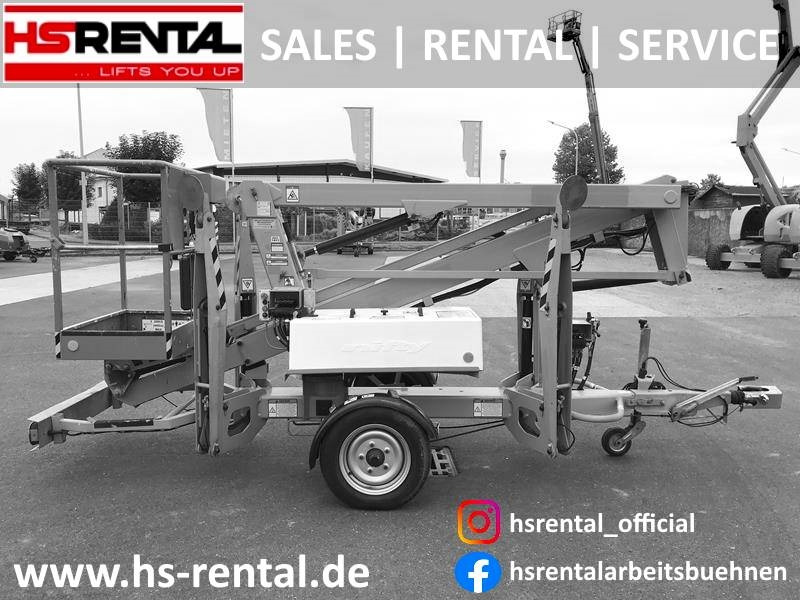 Niftylift 120TAC elektro 12m (1740) - Plataforma de elevaçao rebocável: foto 1 Niftylift 120TAC elektro 12m (1740) - Plataforma de elevaçao rebocável: foto 1