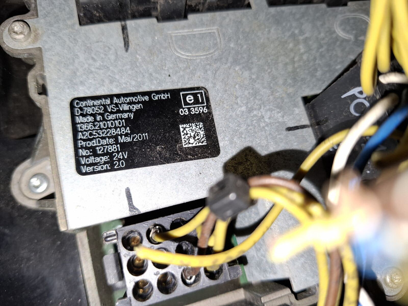 Painel de instrumentos Iveco климат контроль Iveko: foto 10