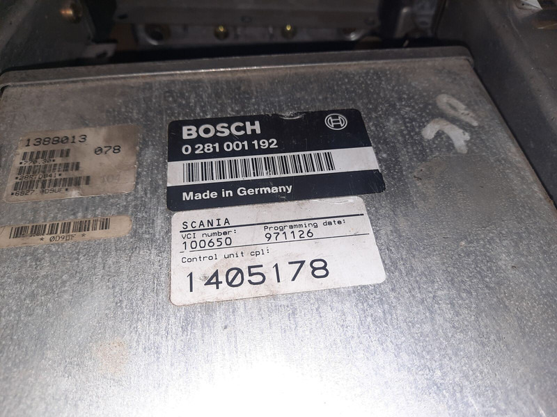 Scania 0281001192 - Centralina electrónica: foto 1 Scania 0281001192 - Centralina electrónica: foto 1