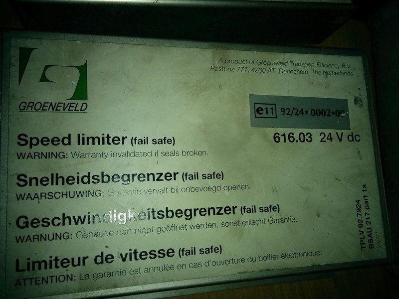 Scania MaxiMum Controol / Truck-Cruise ELSON - Centralina electrónica: foto 1 Scania MaxiMum Controol / Truck-Cruise ELSON - Centralina electrónica: foto 1