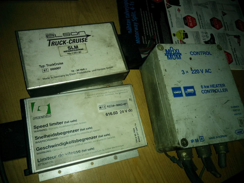 Scania MaxiMum Controol / Truck-Cruise ELSON - Centralina electrónica: foto 2 Scania MaxiMum Controol / Truck-Cruise ELSON - Centralina electrónica: foto 2