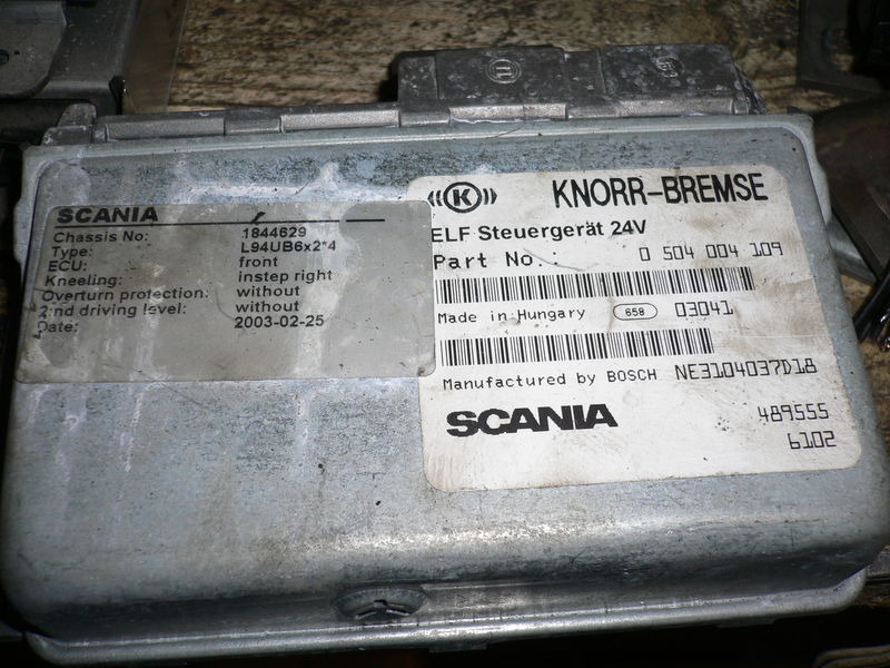 Scania VDO 412.413/006/002 - Centralina electrónica: foto 3 Scania VDO 412.413/006/002 - Centralina electrónica: foto 3