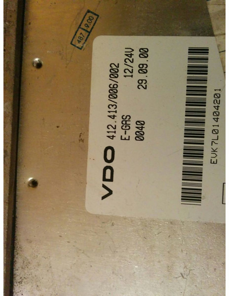 Scania VDO 412.413/006/005 412.413/006/002 - Centralina electrónica: foto 3 Scania VDO 412.413/006/005 412.413/006/002 - Centralina electrónica: foto 3