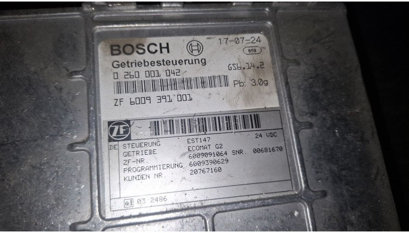 Scania кпп 602С .0260001031 . 032. 041. - Centralina electrónica: foto 4 Scania кпп 602С .0260001031 . 032. 041. - Centralina electrónica: foto 4