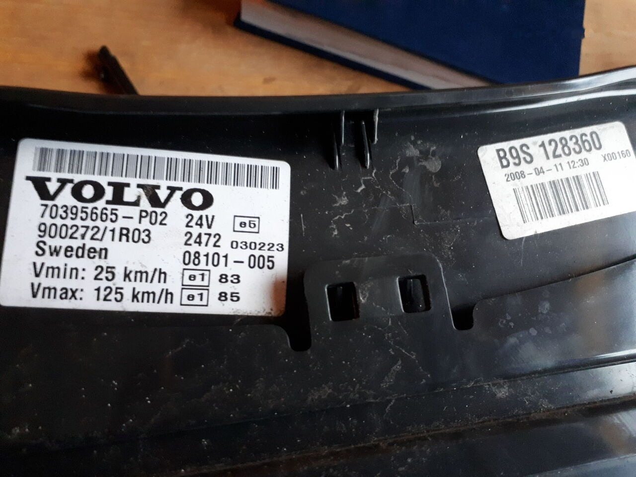 Volvo 70361832-1 . 70361831. 70329201-2 .22205475-P03. 70392912-P01/ Volvo B7 . B9. B12 . FH. Scania - Painel de instrumentos por Ônibus: foto 5 Volvo 70361832-1 . 70361831. 70329201-2 .22205475-P03. 70392912-P01/ Volvo B7 . B9. B12 . FH. Scania - Painel de instrumentos por Ônibus: foto 5