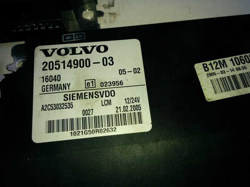Volvo Siemts VDO 20514900-03 20569213-P03. 20744283-01. 20865208-02. - Centralina electrónica: foto 4 Volvo Siemts VDO 20514900-03 20569213-P03. 20744283-01. 20865208-02. - Centralina electrónica: foto 4