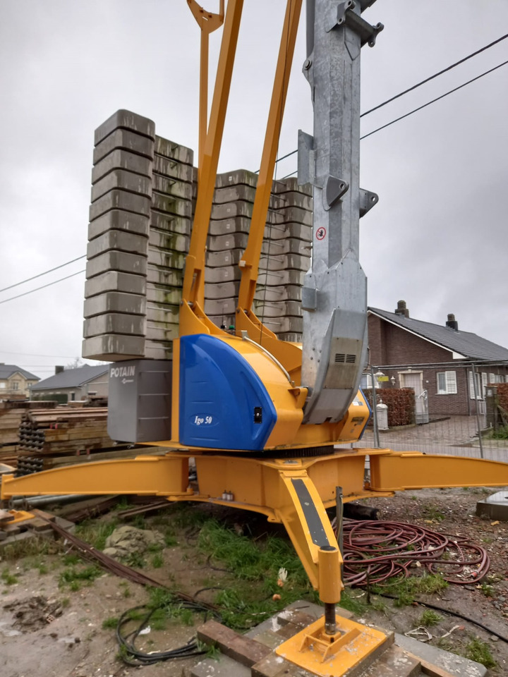 Grua automontante Potain IGO 50: foto 7