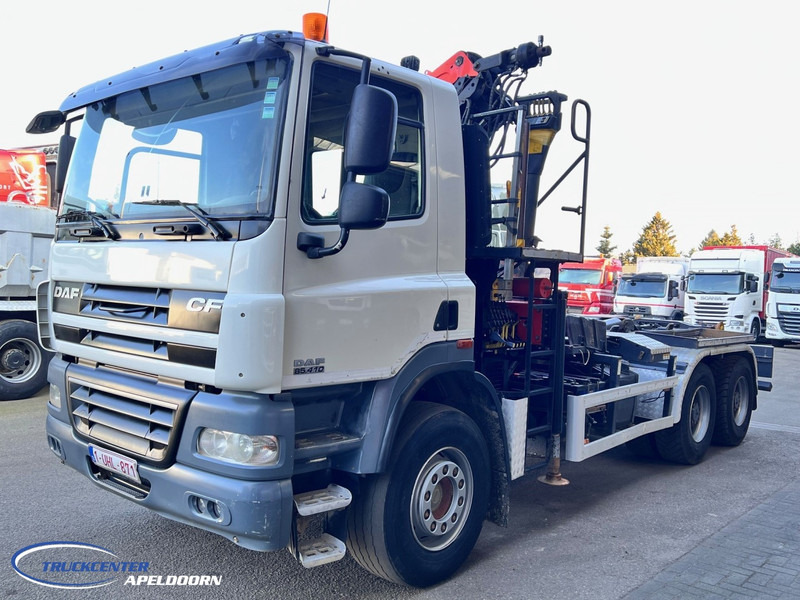DAF CF 85.410 6x4 Steel springs, Palfinger PK 16001, Palift - Camião polibenne, Camião grua: foto 3 DAF CF 85.410 6x4 Steel springs, Palfinger PK 16001, Palift - Camião polibenne, Camião grua: foto 3