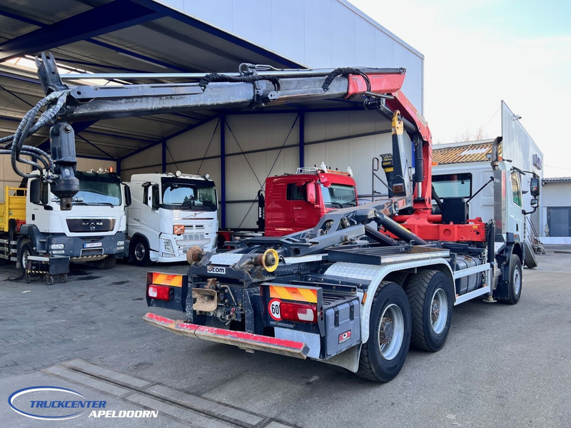 DAF CF 85.410 6x4 Steel springs, Palfinger PK 16001, Palift - Camião polibenne, Camião grua: foto 2 DAF CF 85.410 6x4 Steel springs, Palfinger PK 16001, Palift - Camião polibenne, Camião grua: foto 2