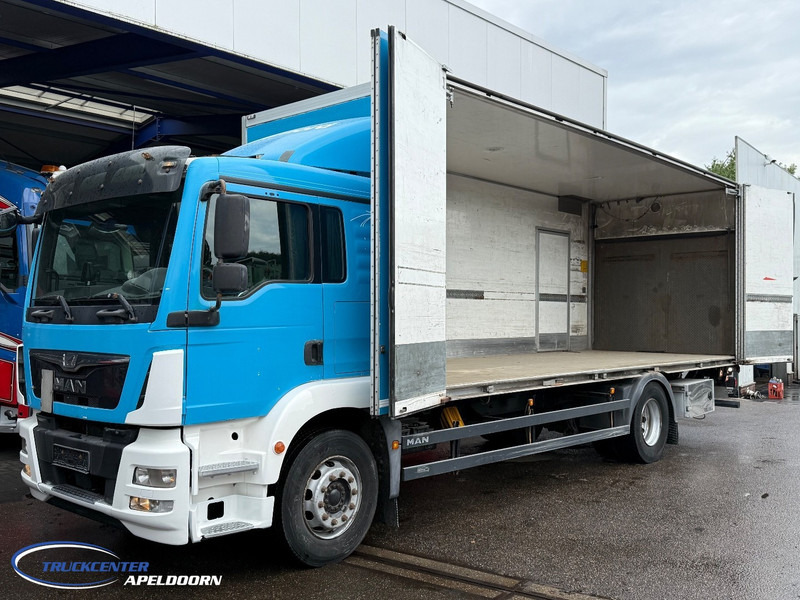 MAN TGM 19.290 Zijdeuren laadbak, 6 Cilinder, Slaapcabine, Euro 6 - Camião furgão: foto 1 MAN TGM 19.290 Zijdeuren laadbak, 6 Cilinder, Slaapcabine, Euro 6 - Camião furgão: foto 1