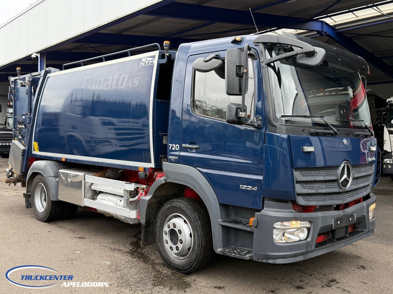 Mercedes-Benz Atego 1224 Euro 6, NTM K-std 1 compartment, Airco - Caminhão de lixo: foto 1 Mercedes-Benz Atego 1224 Euro 6, NTM K-std 1 compartment, Airco - Caminhão de lixo: foto 1