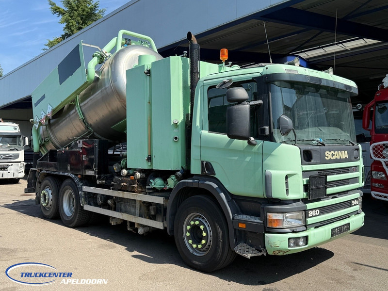 Scania 94G - 260 RVS opbouw, ADR - Caminhão limpa fossa: foto 1 Scania 94G - 260 RVS opbouw, ADR - Caminhão limpa fossa: foto 1