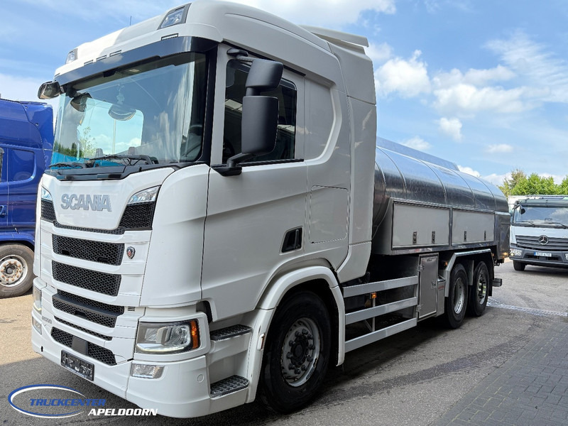 Scania R500 NGS 15000 Liter, Retarder, Stuuras, RVS tank - melk - water - Caminhão tanque: foto 2 Scania R500 NGS 15000 Liter, Retarder, Stuuras, RVS tank - melk - water - Caminhão tanque: foto 2
